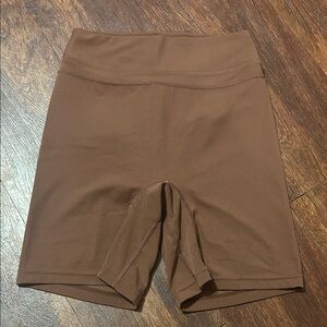 Women's Brown Bike Shorts